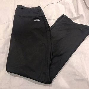 The North Face fleece and polyester leggings